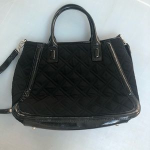 Vera Bradley Trapeze Tote Black